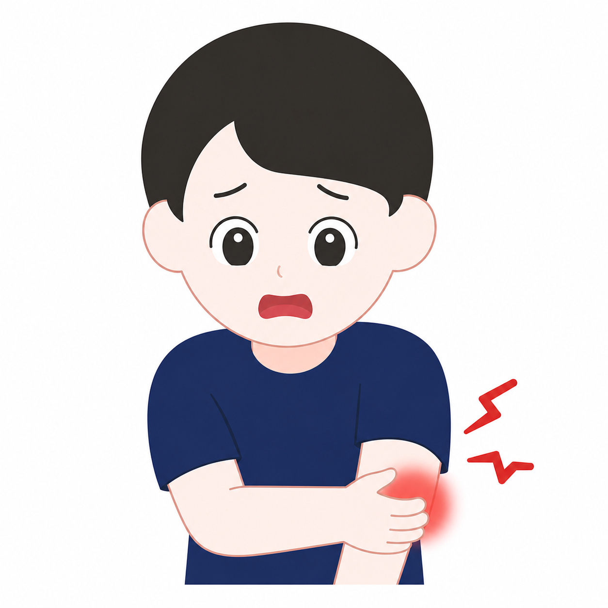 팔꿈치 아파요