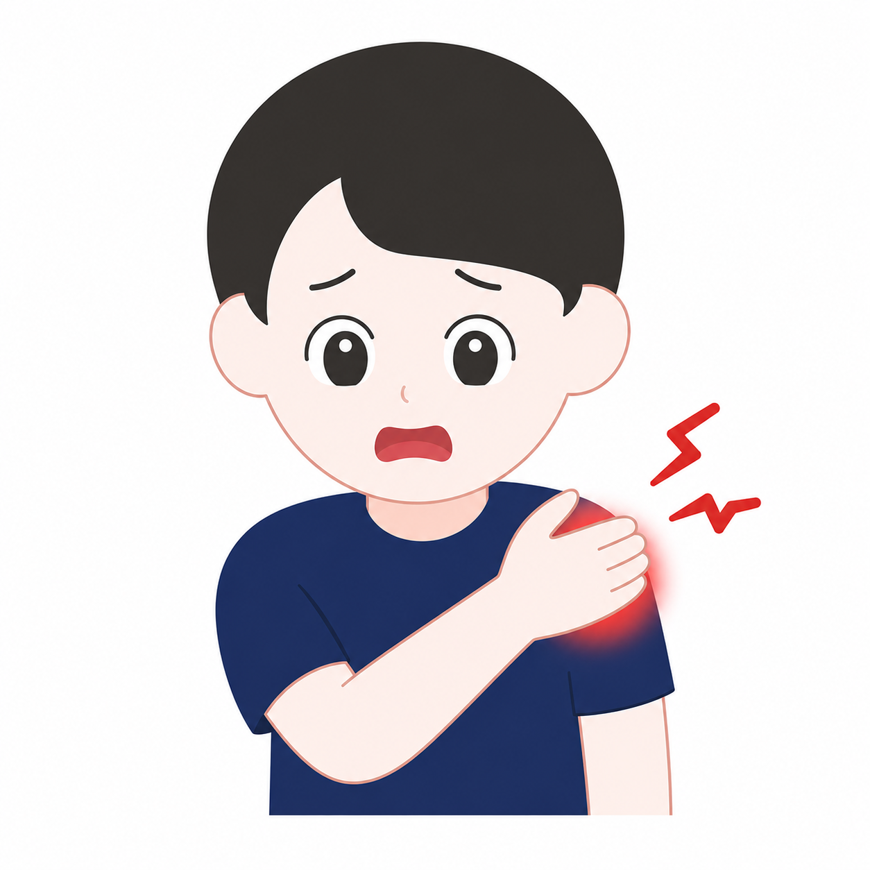 어깨 아파요