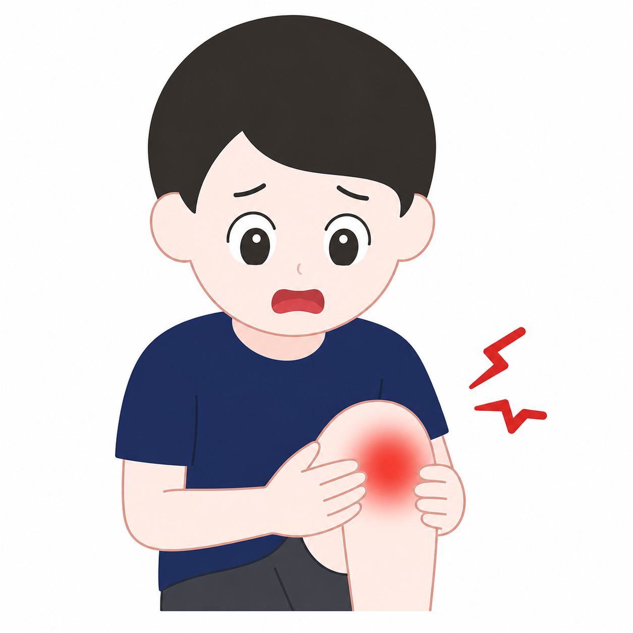 무릎 아파요